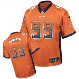 Nike Chicago Bears #99 Dan Hampton Orange Alternate Mens Stitched NFL Elite Drift Fashion Jersey