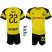 Dortmund #22 Pulisic Home Kid Soccer Club Jersey