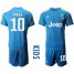 Juventus #10 Dybala Third Kid Soccer Club Jersey