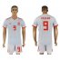 Spain #9 Callejon Away Soccer Country Jersey