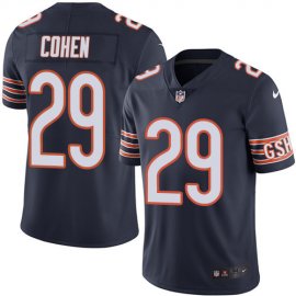 Nike Chicago Bears #29 Tarik Cohen Navy Blue Team Color Youth Stitched NFL Vapor Untouchable Limited Jersey