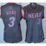 Cheap Women Miami Heat 3 Dwyane Wade Black Rhythm Fashion Revolution 30 Swingman NBA Jerseys
