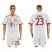 Bayern Munchen #23 Vidal Sec Away Soccer Club Jersey