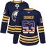 Adidas Buffalo Sabres #53 Jeff Skinner Navy Blue Home Authentic USA Flag Womens Stitched NHL Jersey