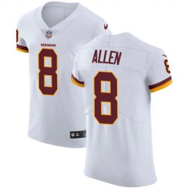 Nike Washington Football Team #8 Kyle Allen White Mens Stitched NFL New Elite Jersey