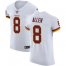 Nike Washington Football Team #8 Kyle Allen White Mens Stitched NFL New Elite Jersey