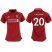 Womens Liverpool #20 Lallana Red Home Soccer Club Jersey