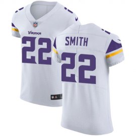 Nike Minnesota Vikings #22 Harrison Smith White Mens Stitched NFL Vapor Untouchable Elite Jersey