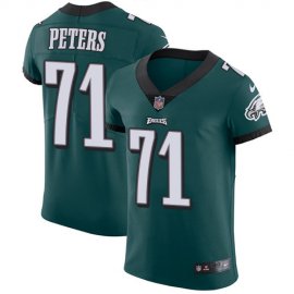 Nike Philadelphia Eagles #71 Jason Peters Midnight Green Team Color Mens Stitched NFL Vapor Untouchable Elite Jersey