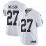 Nike Las Vegas Raiders #27 Reggie Nelson White Mens Stitched NFL Vapor Untouchable Limited Jersey