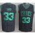 Boston Celtics 33 Larry Bird Black Leopard Grain NBA Jersey Cheap