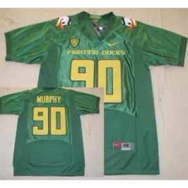 Oregon Ducks 90 Murphy Green Fighting NCAA Football Jerseys