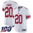 Nike New York Giants #20 Janoris Jenkins White Mens Stitched NFL 100th Season Vapor Limited Jersey
