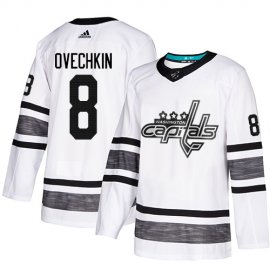 Adidas Washington Capitals #8 Alex Ovechkin White Authentic 2019 All-Star Stitched NHL Jersey
