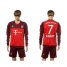 Bayern Munchen #7 Ribery Goalkeeper Long Sleeves Soccer Club Jersey