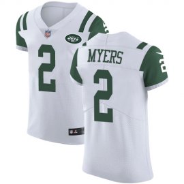 Nike New York Jets #2 Jason Myers White Mens Stitched NFL Vapor Untouchable Elite Jersey