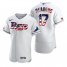Tampa Bay Rays #17 Austin Meadows Mens Nike White Fluttering USA Flag Limited Edition Authentic MLB Jersey