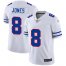 Nike New York Giants #8 Daniel Jones White Mens Stitched NFL Limited Team Logo Fashion Jersey