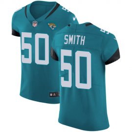 Nike Jacksonville Jaguars #50 Telvin Smith Teal Green Alternate Mens Stitched NFL Vapor Untouchable Elite Jersey
