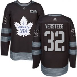 Adidas Toronto Maple Leafs #32 Kris Versteeg Black 1917-2017 100th Anniversary Stitched NHL Jersey