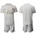 Real Madrid Blank White Home Soccer Club Jersey