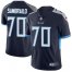 Nike Tennessee Titans #70 Ty Sambrailo Navy Blue Team Color Mens Stitched NFL Vapor Untouchable Limited Jersey