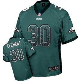 Nike Philadelphia Eagles #30 Corey Clement Midnight Green Team Color Mens Stitched NFL Elite Drift Fashion Jersey