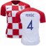 Croatia #4 Perisic Home Soccer Country Jersey
