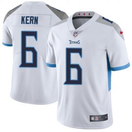 Nike Tennessee Titans #6 Brett Kern White Mens Stitched NFL Vapor Untouchable Limited Jersey