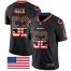 Nike Chicago Bears #52 Khalil Mack Black Mens Stitched NFL Limited Rush USA Flag Jersey