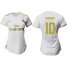Womens Real Madrid #10 Modric Home Soccer Club Jersey