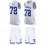 Nike Dallas Cowboys #72 Trysten Hill White Team Color Mens Stitched NFL Limited Tank Top Suit Jersey