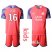 Marseille #16 Pele Pink Goalkeeper Kid Soccer Club Jersey