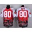 Nike San Francisco 49ers #80 Jerry Rice Red Mens Stitched NFL Elite Noble Fashion Jersey