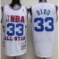 Boston Celtics #33 Larry Bird White Mitchell And Ness 1990 All Star Stitched NBA Jersey