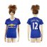 Womens Manchester United #12 Smalling Away Soccer Club Jersey