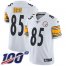 Nike Pittsburgh Steelers #85 Eric Ebron White Youth Stitched NFL 100th Season Vapor Untouchable Limited Jersey