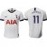 Tottenham Hotspur #11 Lamela White Home Soccer Club Jersey