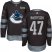 Adidas Vancouver Canucks #47 Sven Baertschi Black 1917-2017 100th Anniversary Stitched NHL Jersey