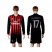 AC Milan #17 C.zapata Home Long Sleeves Soccer Club Jersey