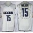 UConn Huskies #15 Kemba Walker White Basketball Stitched NCAA Jersey