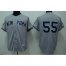 New York Yankees #55 Hideki Matsui Stitched Grey Youth MLB Jersey