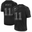 Philadelphia Eagles #11 Carson Wentz Mens Nike Black 2019 Salute to Service Limited Stitched NFL Jersey
