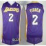 Revolution 30 Los Angeles Lakers 2 Derek Fisher Purple NBA Jerseys Cheap