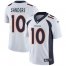 Nike Denver Broncos #10 Emmanuel Sanders White Mens Stitched NFL Vapor Untouchable Limited Jersey