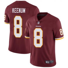 Nike Washington Football Team #8 Case Keenum Burgundy Red Team Color Mens Stitched NFL Vapor Untouchable Limited Jersey