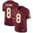 Nike Washington Football Team #8 Case Keenum Burgundy Red Team Color Mens Stitched NFL Vapor Untouchable Limited Jersey