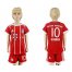 Bayern Munchen #10 Robben Home Kid Soccer Club Jersey