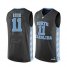 North Carolina Tar Heels #11 Shea Rush Black College Basketball Jersey