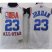 Chicago Bulls 23 Michael Jordan 2003 All Star White Throwback NBA Jersey Cheap